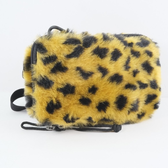 Balenciaga Authentic Faux Fur Explorer Animal Print Crossbody Front Flap - Picture 7 of 16